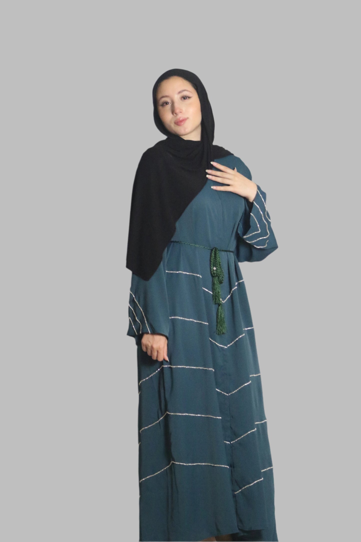 Radiant Gemline Abaya