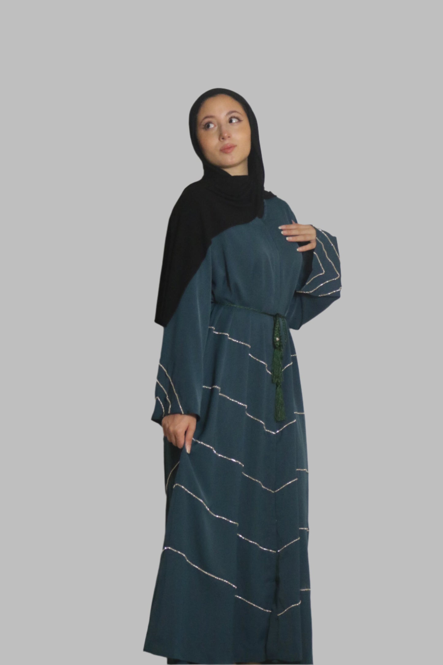 Radiant Gemline Abaya