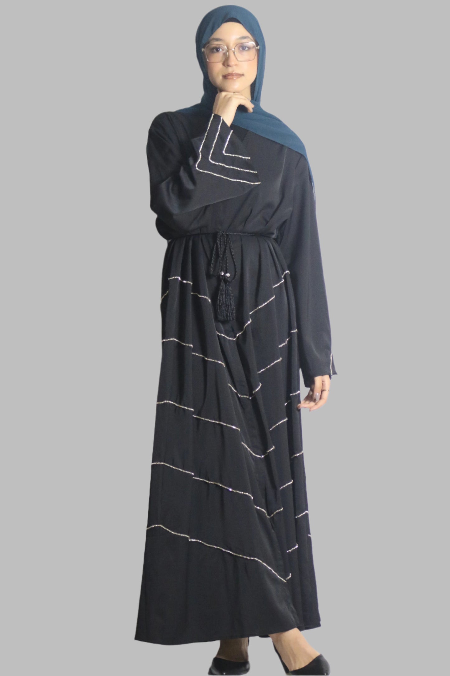 Radiant Gemline Abaya