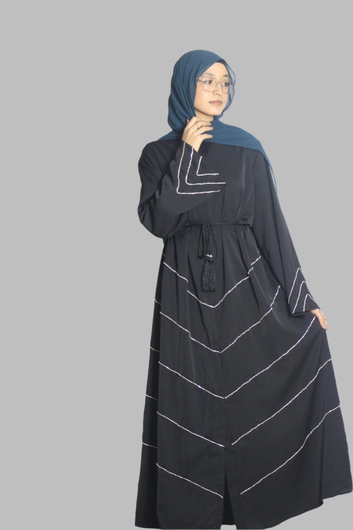 Radiant Gemline Abaya