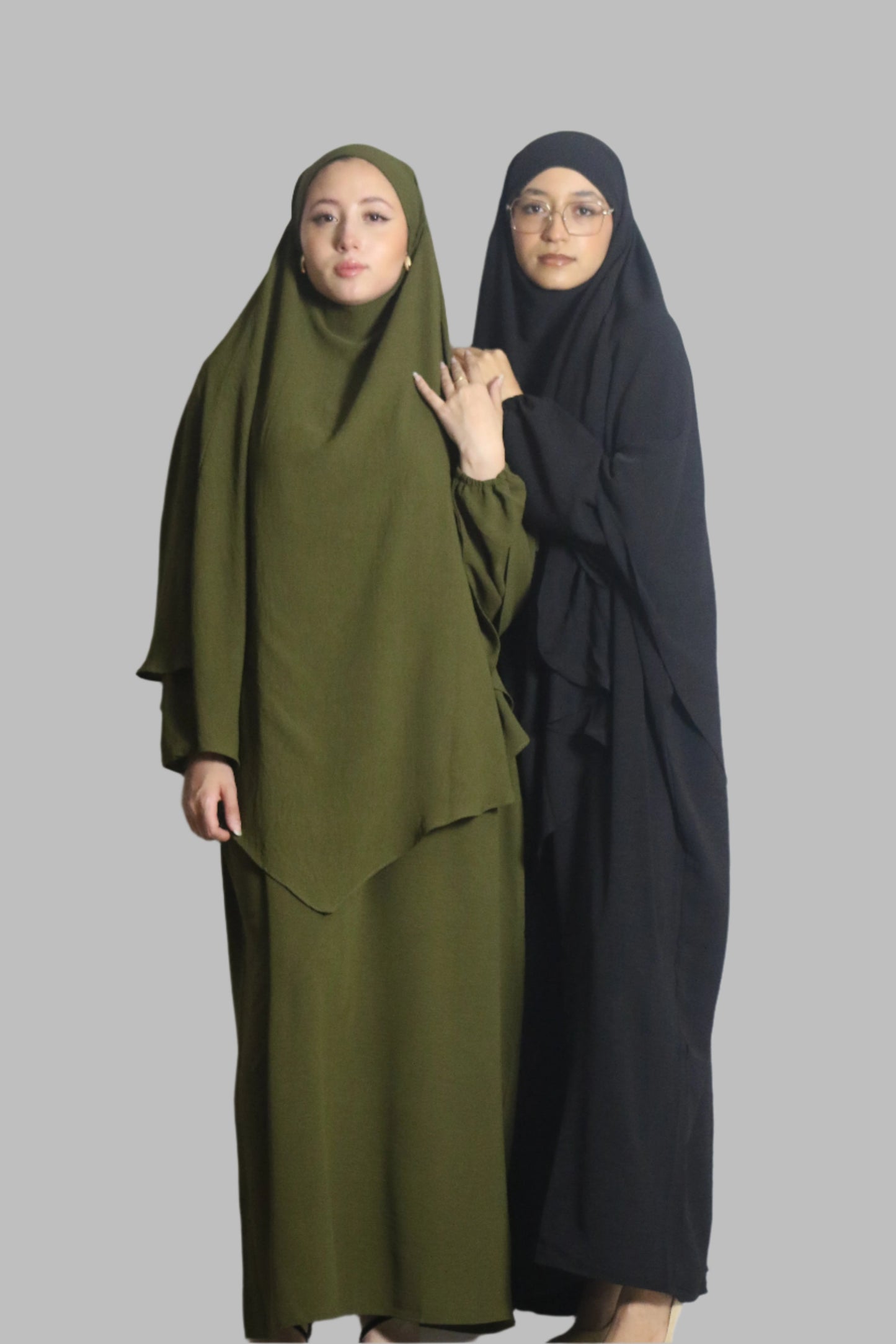 Graceful 2-Piece Khimar Set