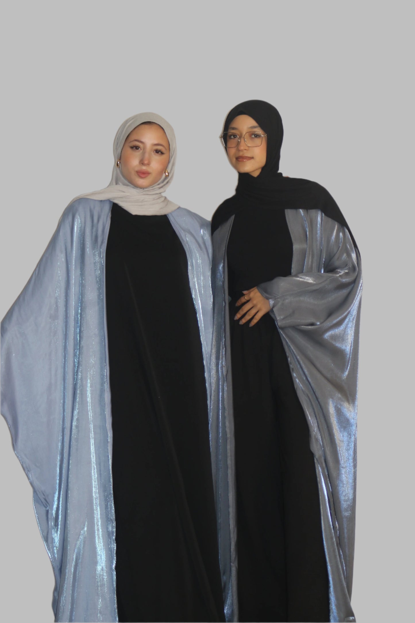 Shimmering Kimono Cape